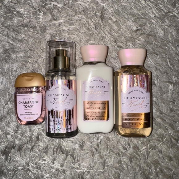 Bath & Body Works Other - B&BW Champagne Toast Mini Bundle!